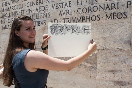 When in Rome, Study Typography: SVA Summer Destinations 2016