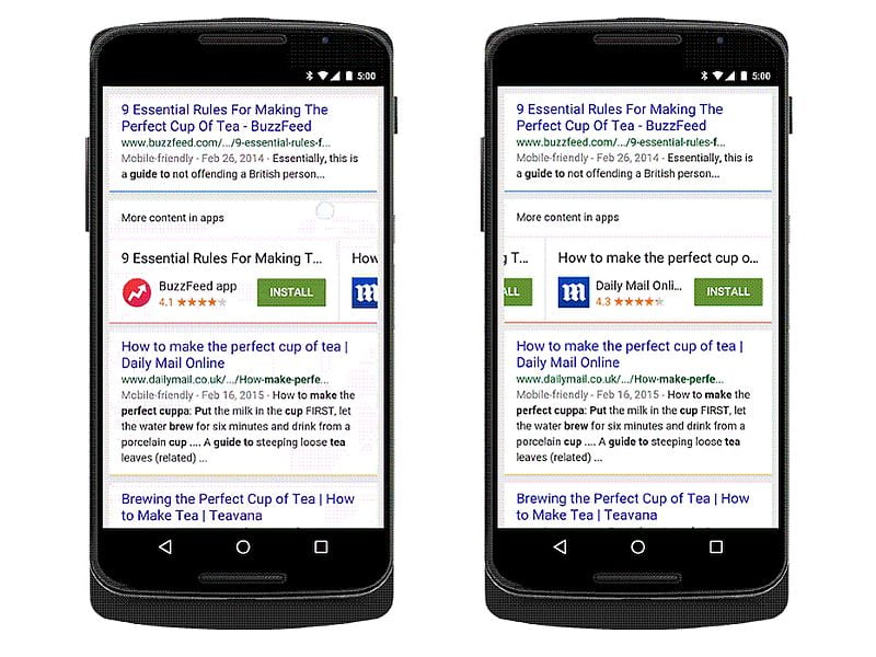 Google Now Lets You Install Apps Directly From Search Results