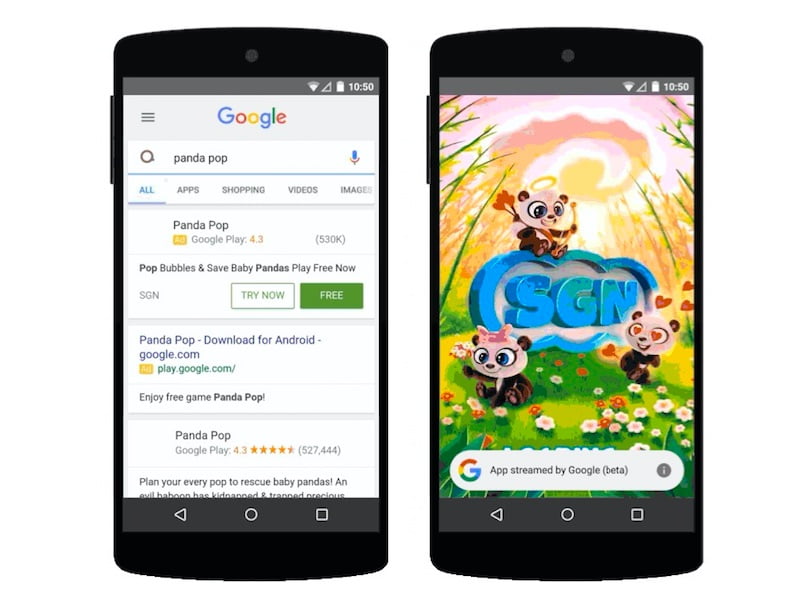 Google Search Results Will Soon Let You Try Android Games Without Installing Them