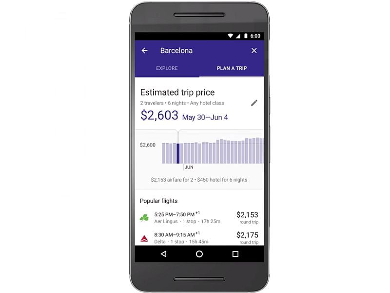 Google Search ‘Destinations’ Helps You Plan Entire Vacations on Mobile