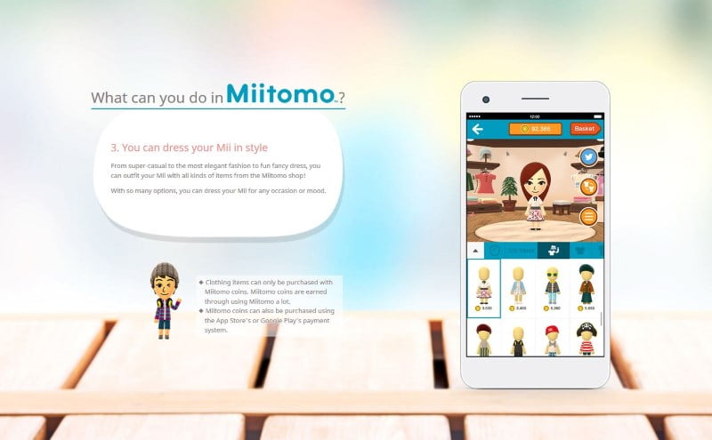 Nintendo’s Miitomo Hits Japan on March 17