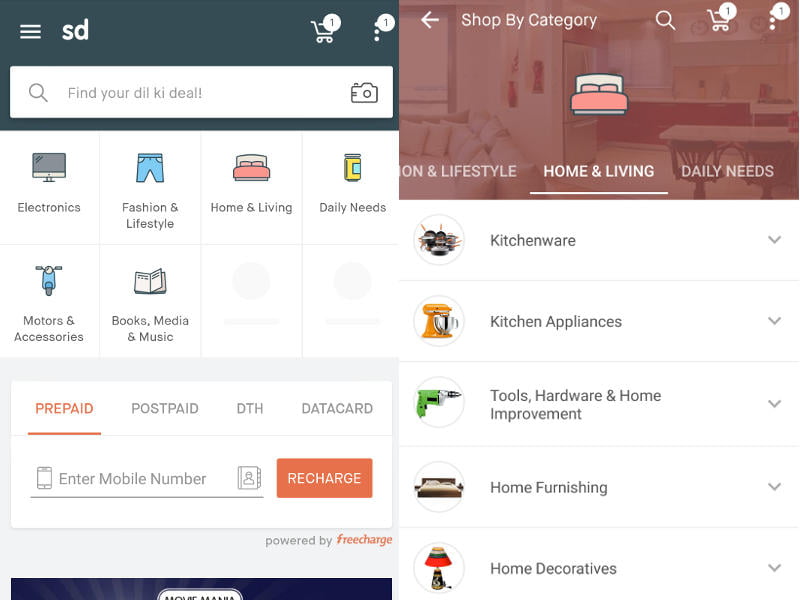 Snapdeal Unveils Revamped Android and iOS Apps