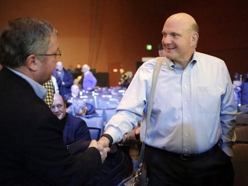 Former Microsoft CEO Ballmer Does About-Face on Linux Technology