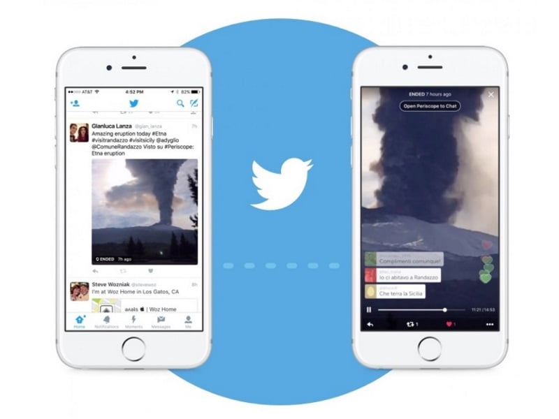 Twitter Adds Live Periscope Broadcasts to Timelines