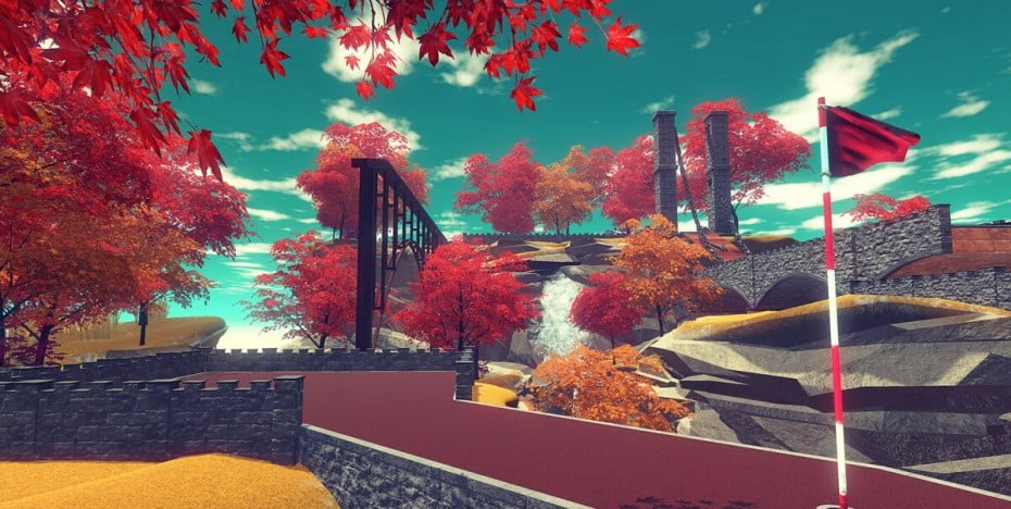 Cloudlands: VR Minigolf is a zany way to experience virtual reality with the HTC Vive