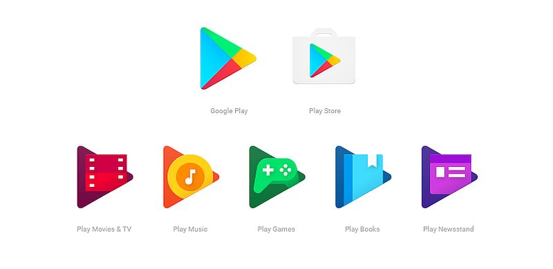 Google Play Family of Apps Get Refreshed Icons Google Play Family of Apps Get Refreshed Icons