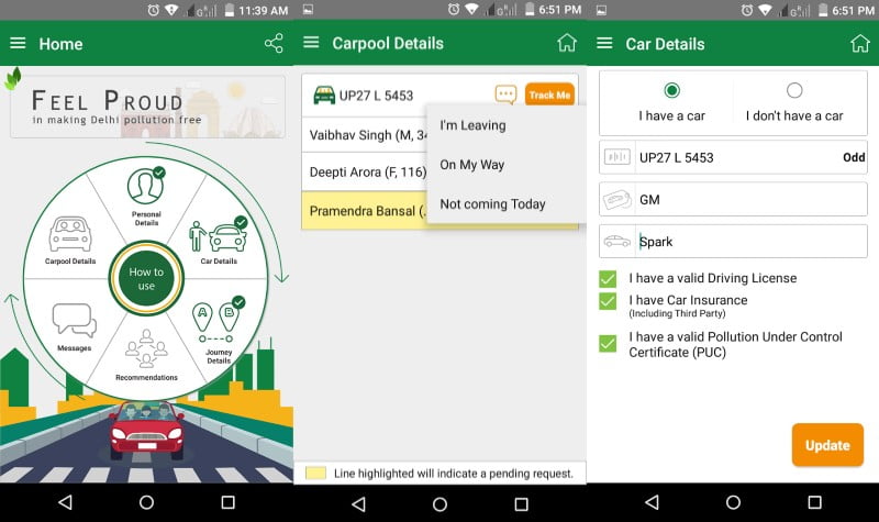 PoochO Carpool App Launched Ahead of Delhi’s Odd-Even Scheme