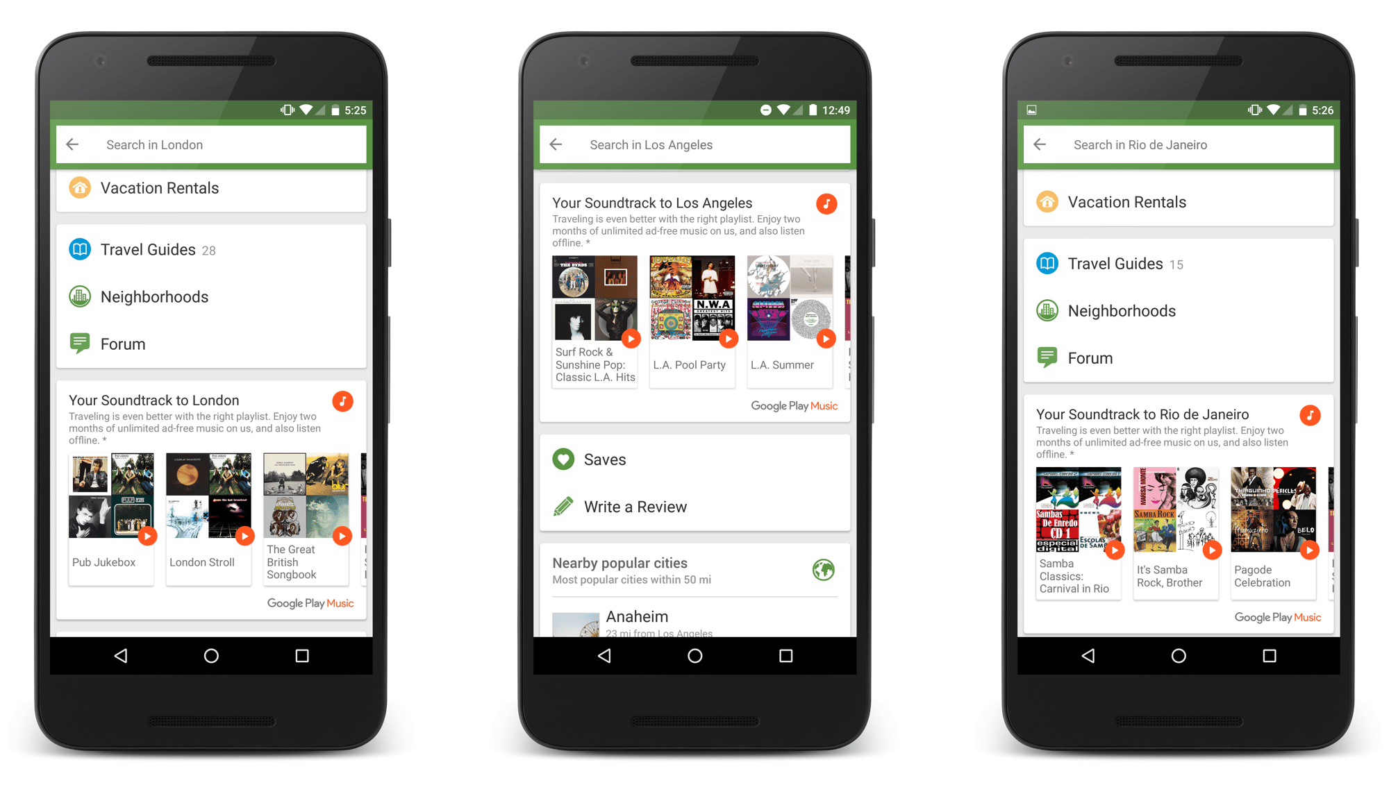 TripAdvisor is imparting two unfastened months of Google Play tune