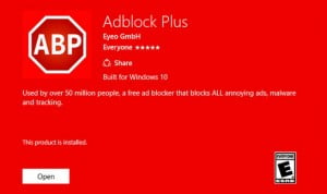 Microsoft Edge Browser Gets AdBlock and Adblock Plus Extensions - Triadoro