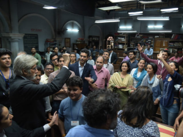 Amitabh Bachchan Wraps Shoot With an Emotional Message For group pink Amitabh Bachchan Wraps Shoot With an Emotional Message For group pink