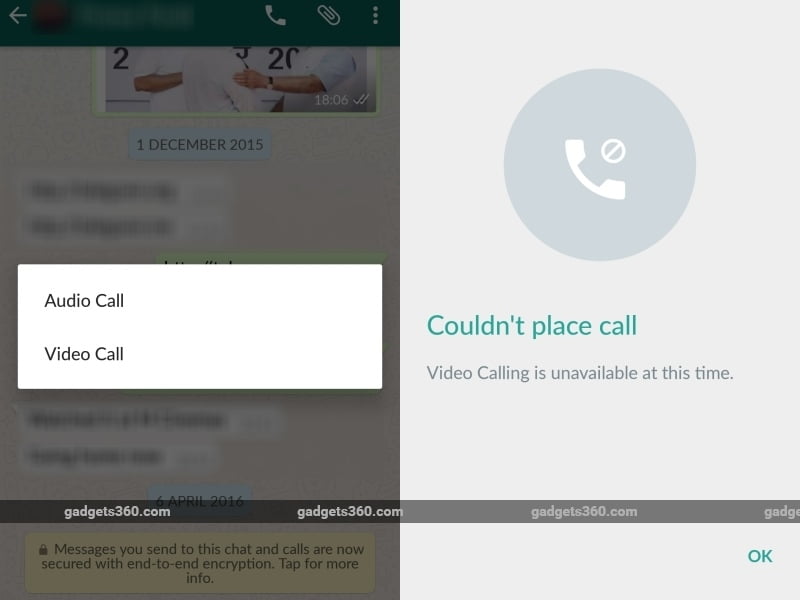 WhatsApp Video Calling characteristic removed in brand new Android Beta update