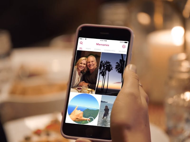 Snapchat Memories Will Let You Save Photos, Videos