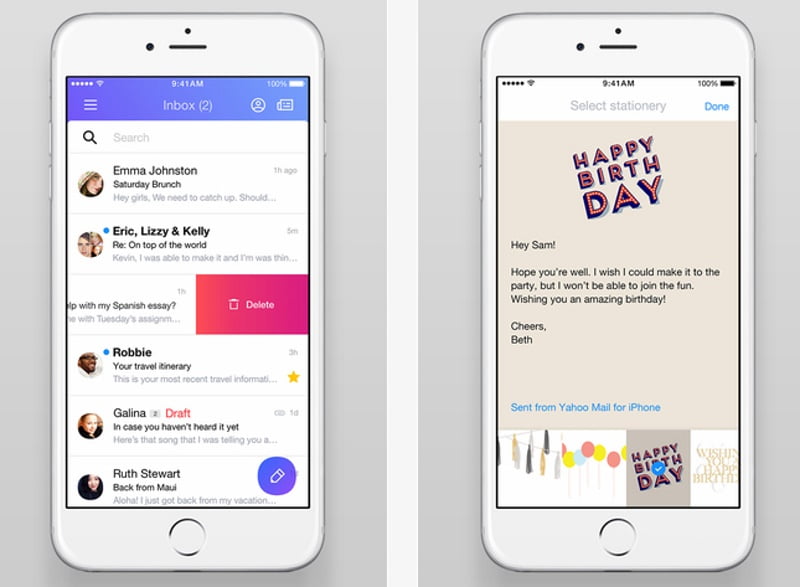 Yahoo Mail Apps Revamped With Undo Send, Document Preview, and More