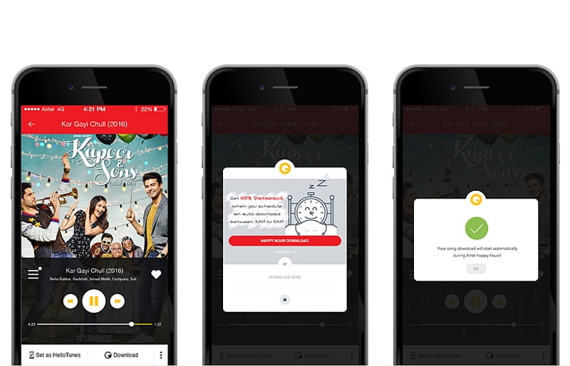 Airtel ‘Happy Hours’ Offers 50 Percent Data Back on In-App Downloads to Prepaid Customers Airtel ‘Happy Hours’ Offers 50 Percent Data Back on In-App Downloads to Prepaid Customers