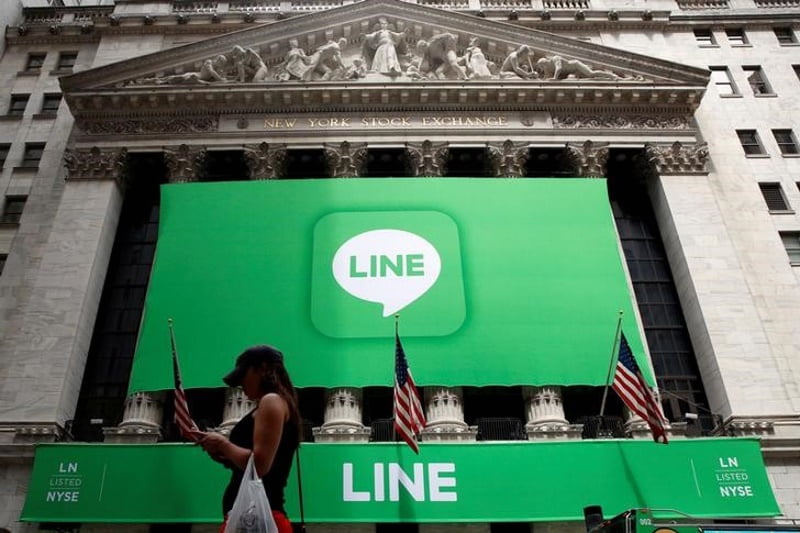 Japanese Chat App Line Soars in New York-Tokyo Dual Listings Japanese Chat App Line Soars in New York-Tokyo Dual Listings