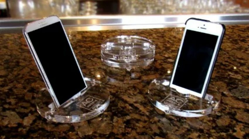 Forget Cups or Pens, The Next Big Promotional Item? Smartphone Coasters!