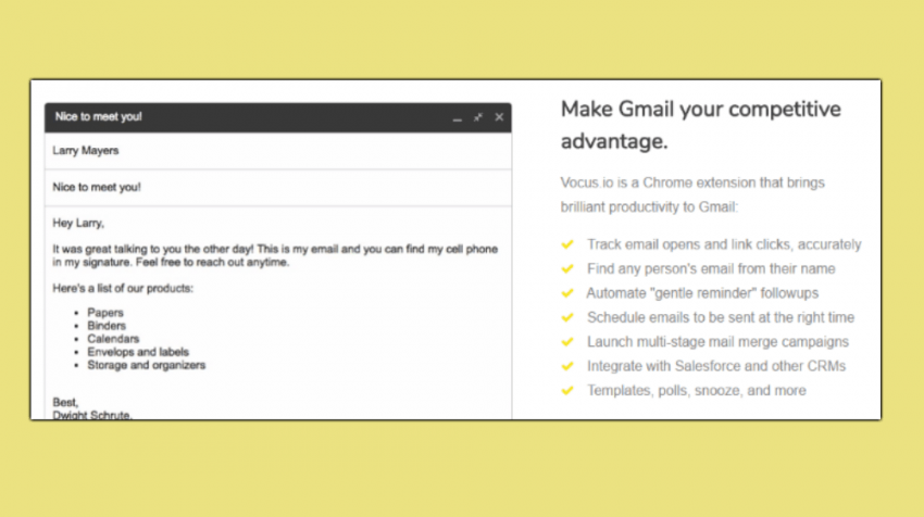 Vocus.io Chrome Extension Aims to Boost Email Productivity