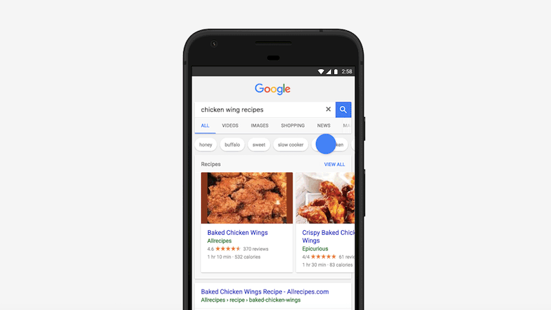 Google Search App’s Revamped Carousel UI for Recipes Now Rolling Out Google Search App’s Revamped Carousel UI for Recipes Now Rolling Out
