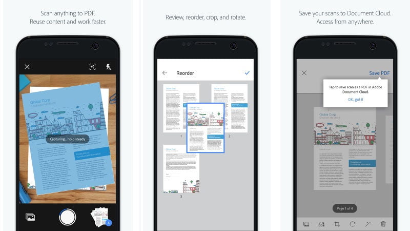 Adobe Scan App With Text Recognition Launched for Android and iOS