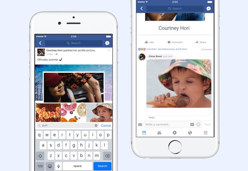 Facebook Camera Gets Its Own Animated GIF Image Creator