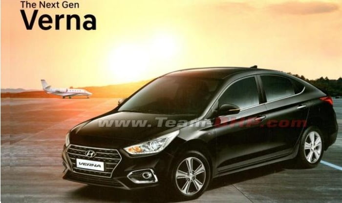 New Hyundai Verna 2017 Brochure Leaked Ahead of India Launch New Hyundai Verna 2017 Brochure Leaked Ahead of India Launch