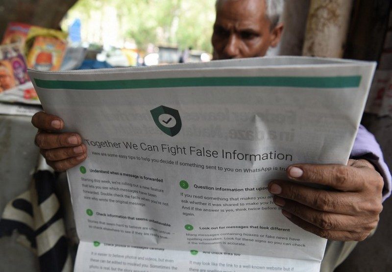 WhatsApp Launches Media Blitz to Dispel India’s Fake News Woes