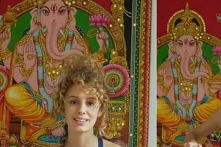 Money Heist Actor Esther Acebo Poses With Lord Ganesha Painting, Stuns Internet; See Viral Pics